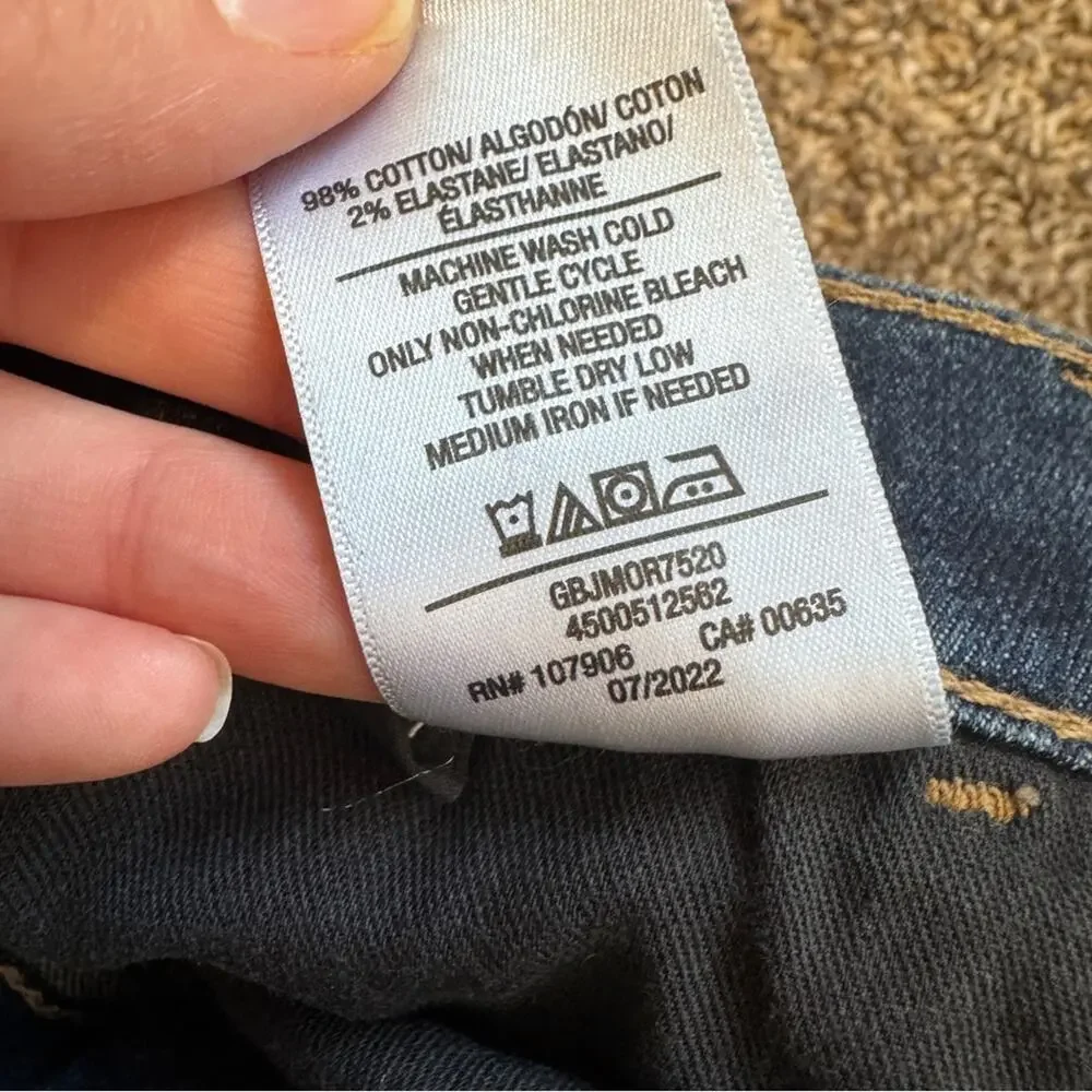 Hudson Blue Natalie Mortal Skinny Jeans Womens 27 Classic Fall Denim Ankle